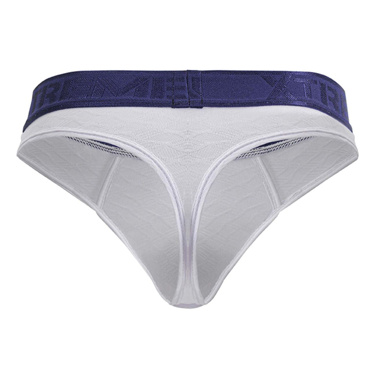 Xtremen Men's Underwear 91241 Microfiber Thongs Color White
