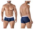 Xtremen Men's Underwear 91243 Microfiber Trunks Color Dark Blue