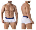 Xtremen Men's Underwear 91243 Microfiber Trunks Color White
