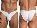 Xtremen 91255 Men's Underwear Sleek Microfiber Bikini Color White