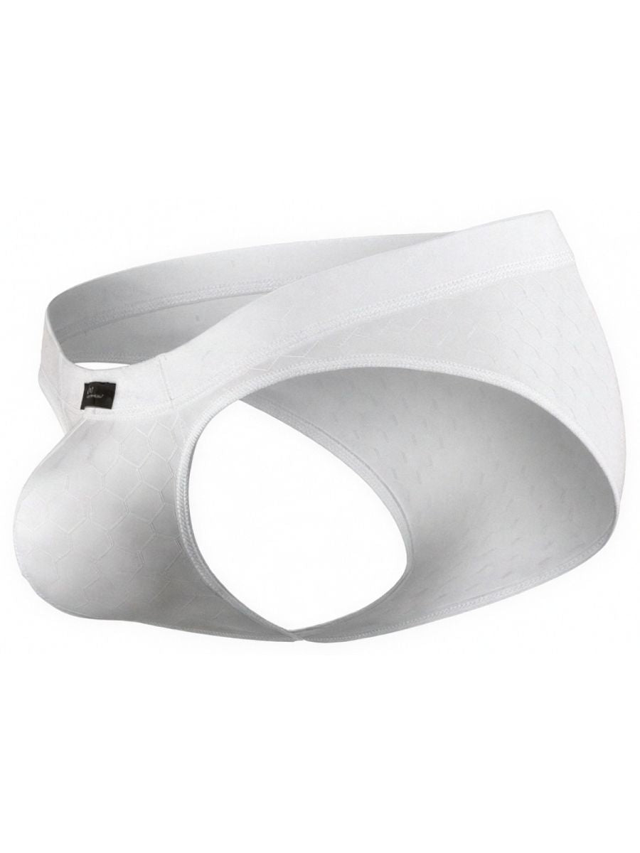 Xtremen 91258 Men's Underwear Sleek Microfiber Briefs Color White