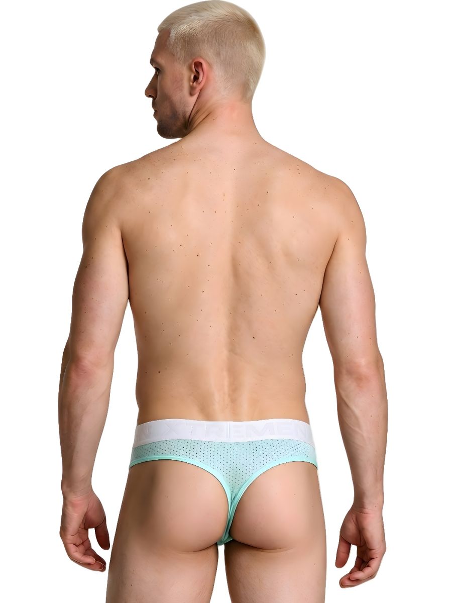 Xtremen 91268 Microfiber Mesh Thongs Color Seawater