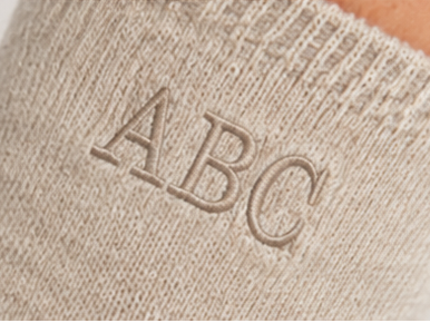 Personalized 3-Pack Men's Hemp Crew Socks
