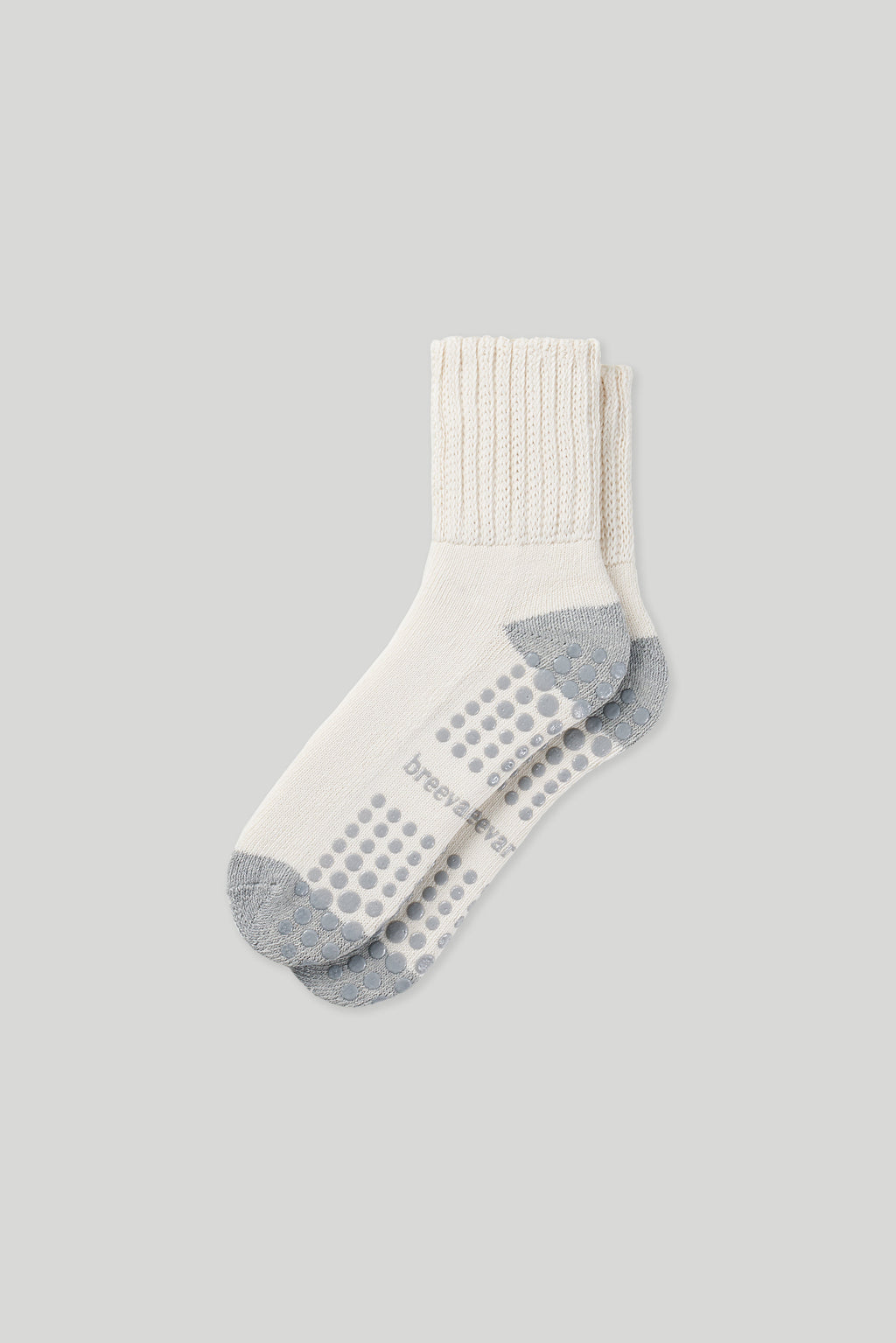 6-Pack Men's Work From Home Crew Socks with Relaxed Cuff and Non-Slip Grip