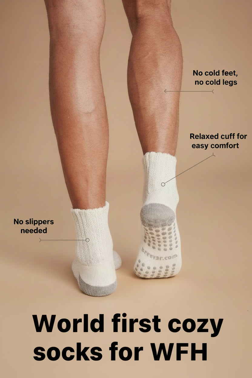 Men's Work From Home Crew Socks