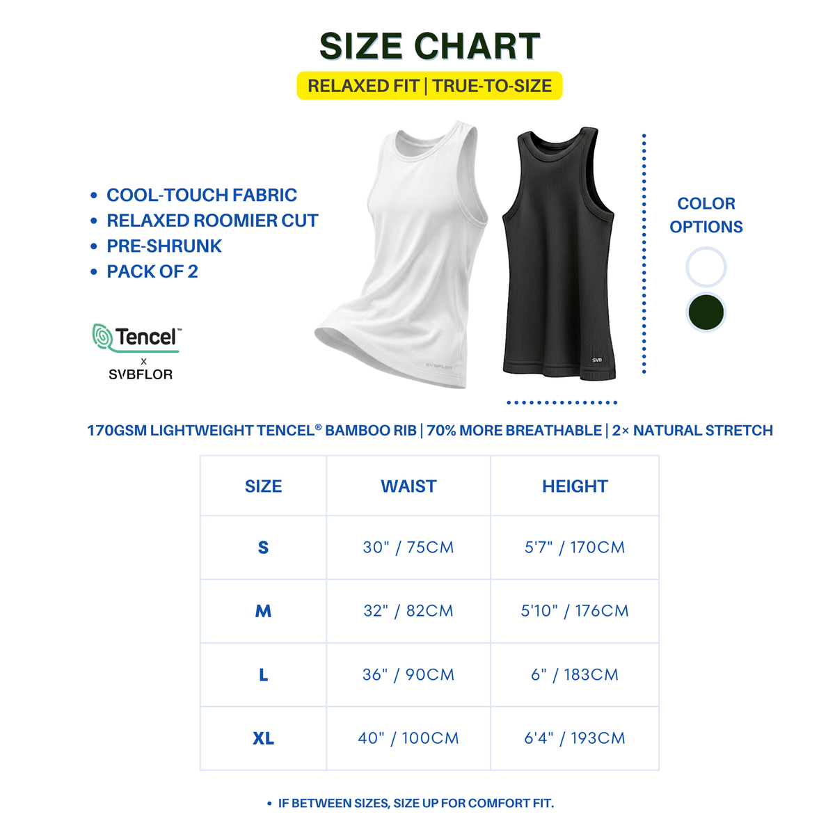 CHILL RELAXED TANK - Cooling Tencel™